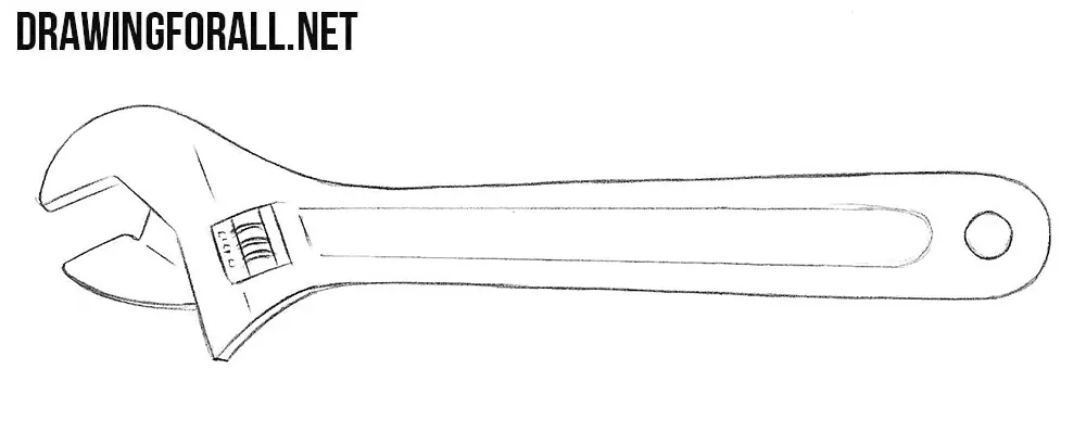 Wrench drawing tutorial