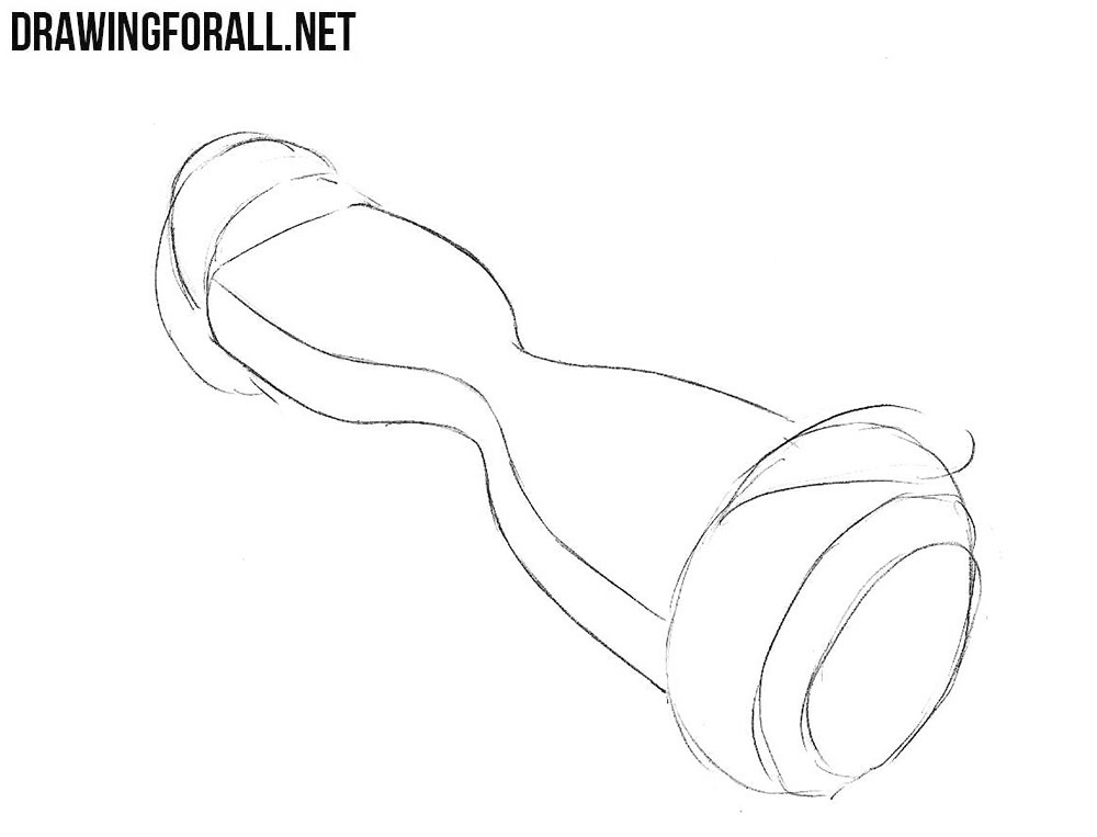how to sketch a hoverboard