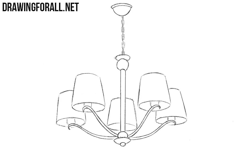 Chandelier drawing