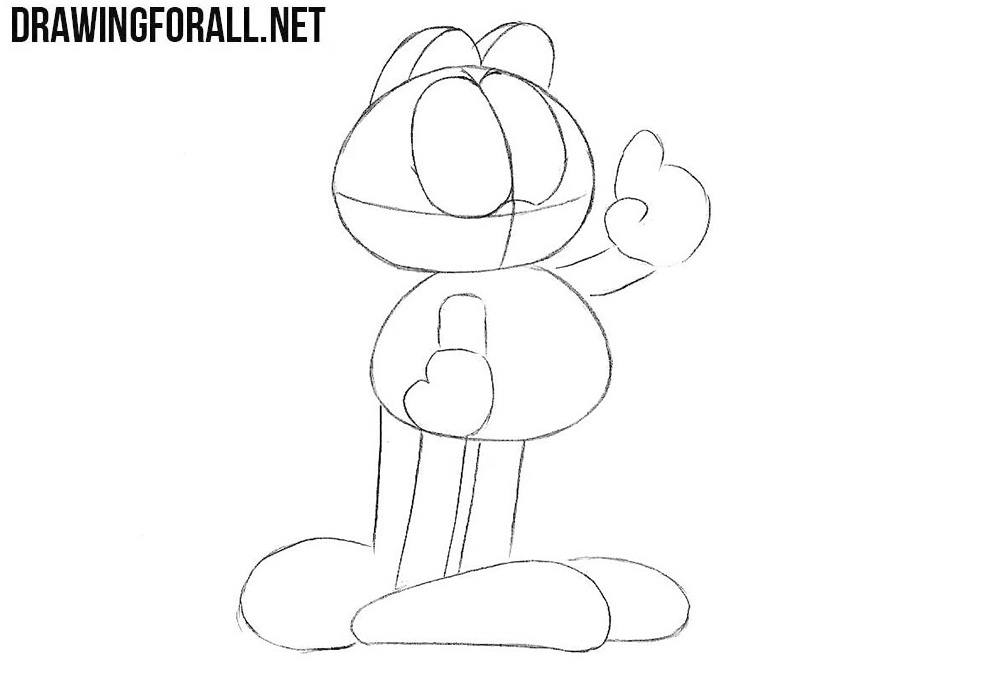 Garfield sketch