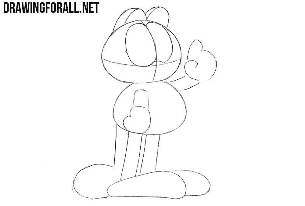 Garfield sketch