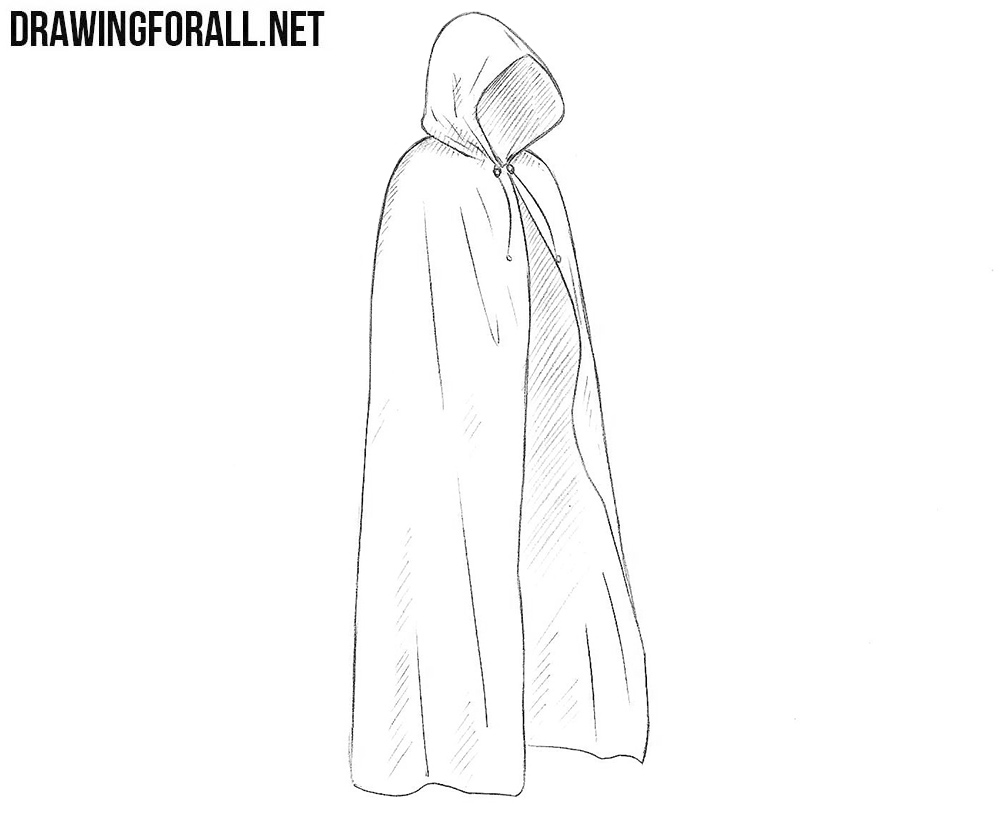 How to draw a cloak