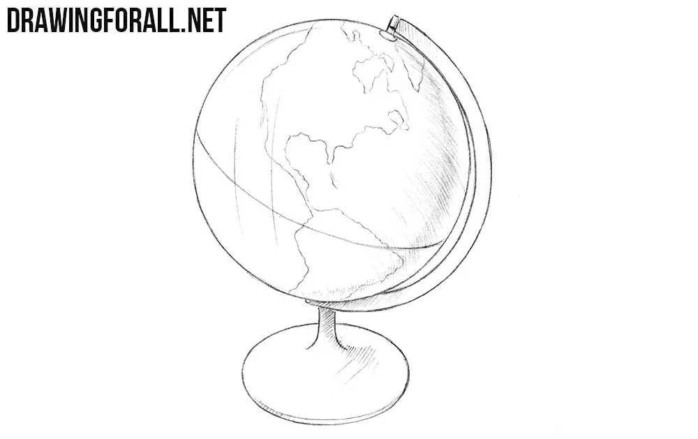 How to draw a globe