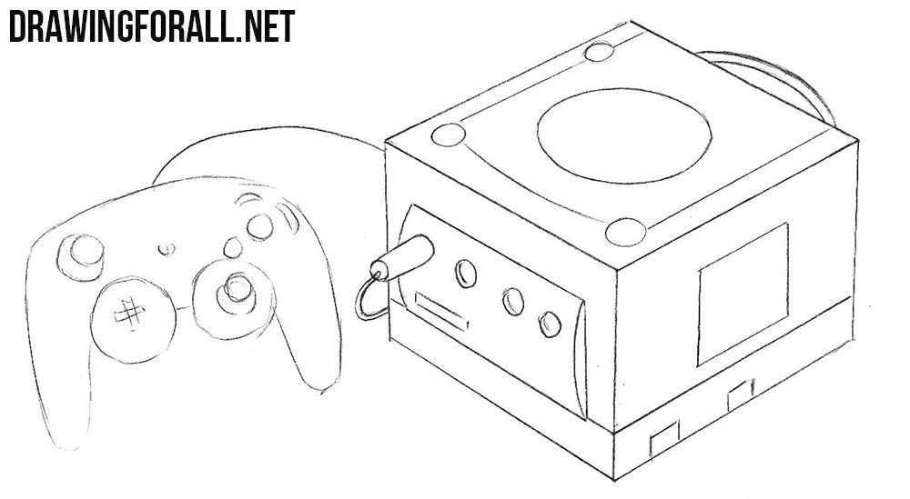 How to sketch a Nintendo GameCube