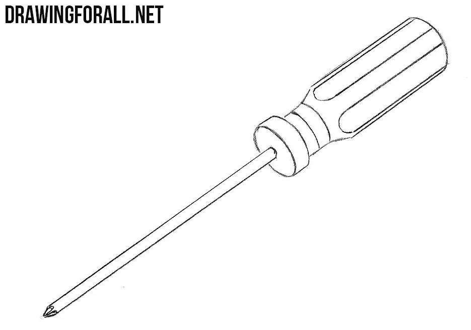 Screwdriver drawing