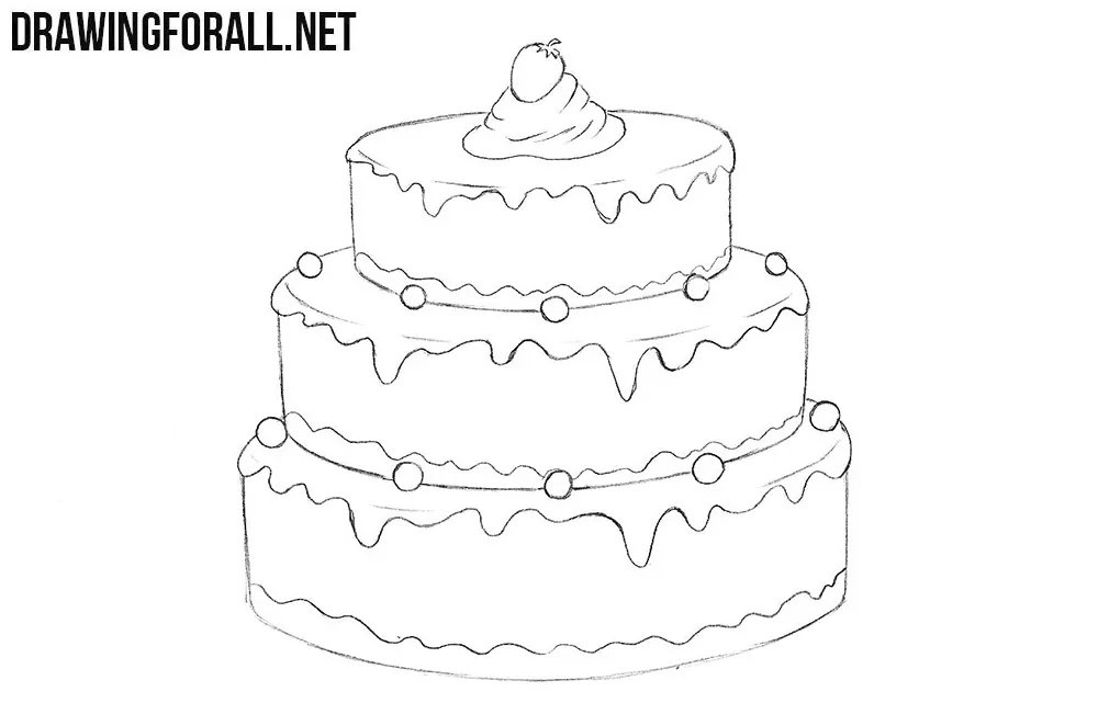 Cake drawing