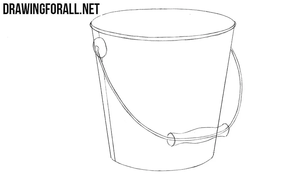 How to sketch a bucket easy