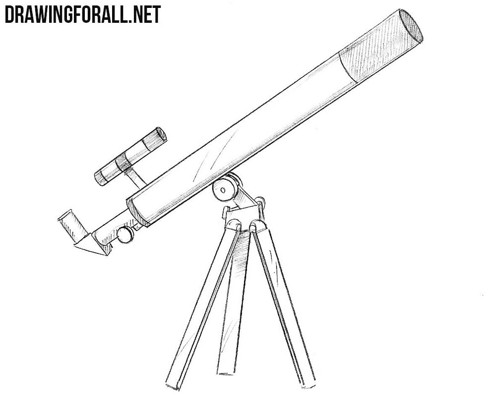 7 how to draw a telescope