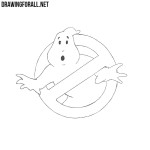 How to Draw Ghostbusters Logo