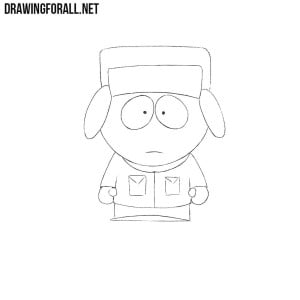 How to draw Kyle Broflovski