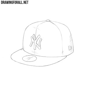 How to draw a cap