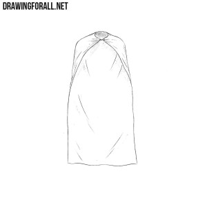 How to draw a cape