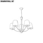 How to Draw a Chandelier