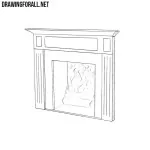How to Draw a Fireplace
