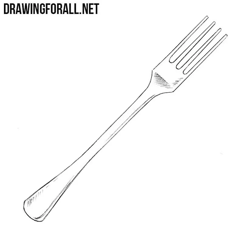 How to Draw a Fork