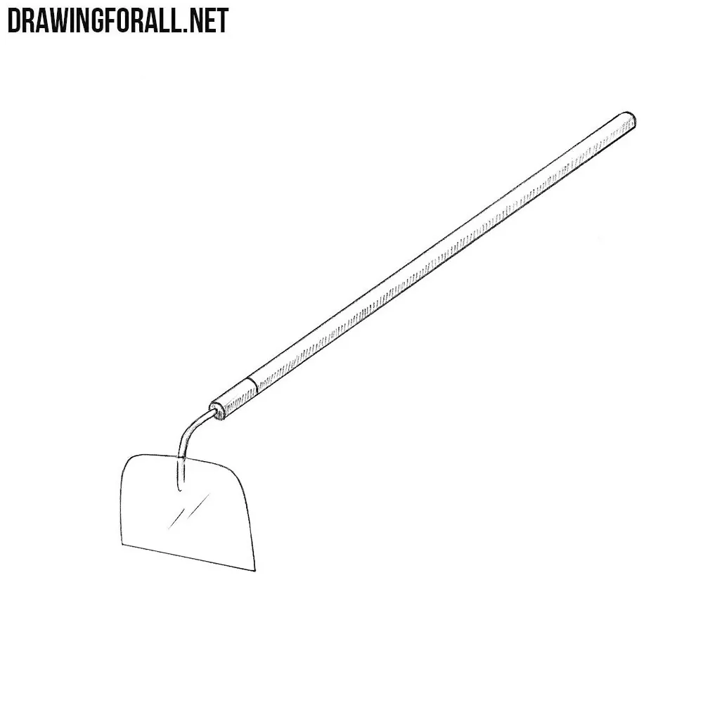 How to Draw a Hoe