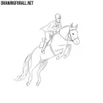 How to Draw a Horse Rider
