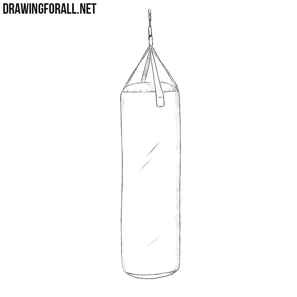 How to Draw a Punching Bag