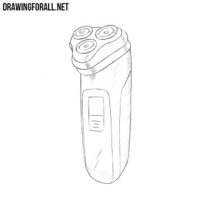 How to Draw an Electric Razor