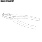 How to Draw Pliers