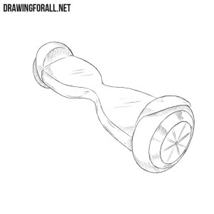 how to draw a hoverboard