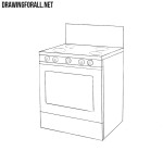 How to Draw a Stove