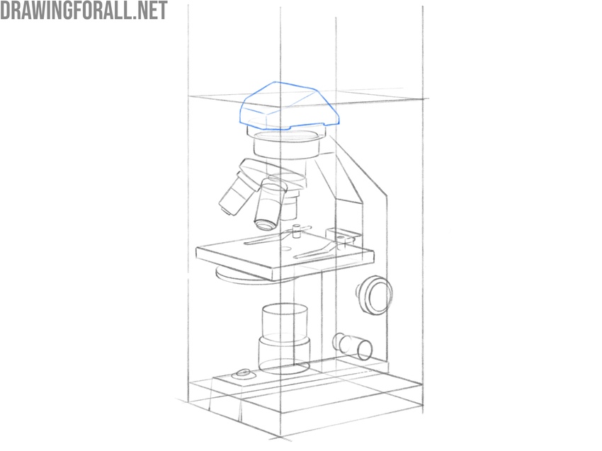 Sketch the upper structural block