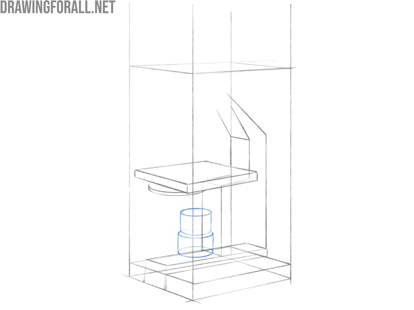 Sketch the condenser