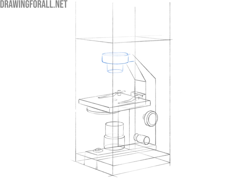 Sketch the connecting tube