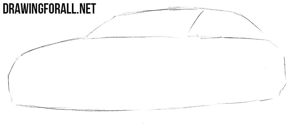 How to Draw a Mercedes-Benz