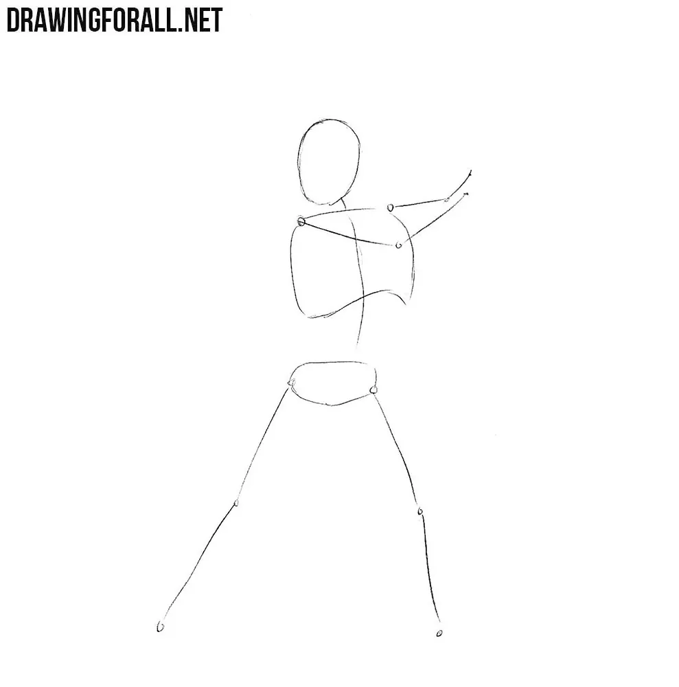 How to draw Baseball Player