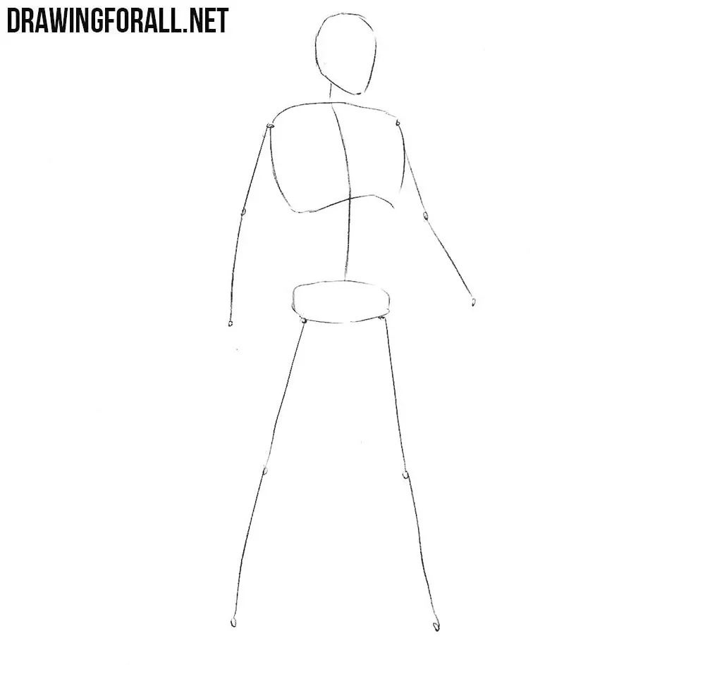 How to draw Hawkeye