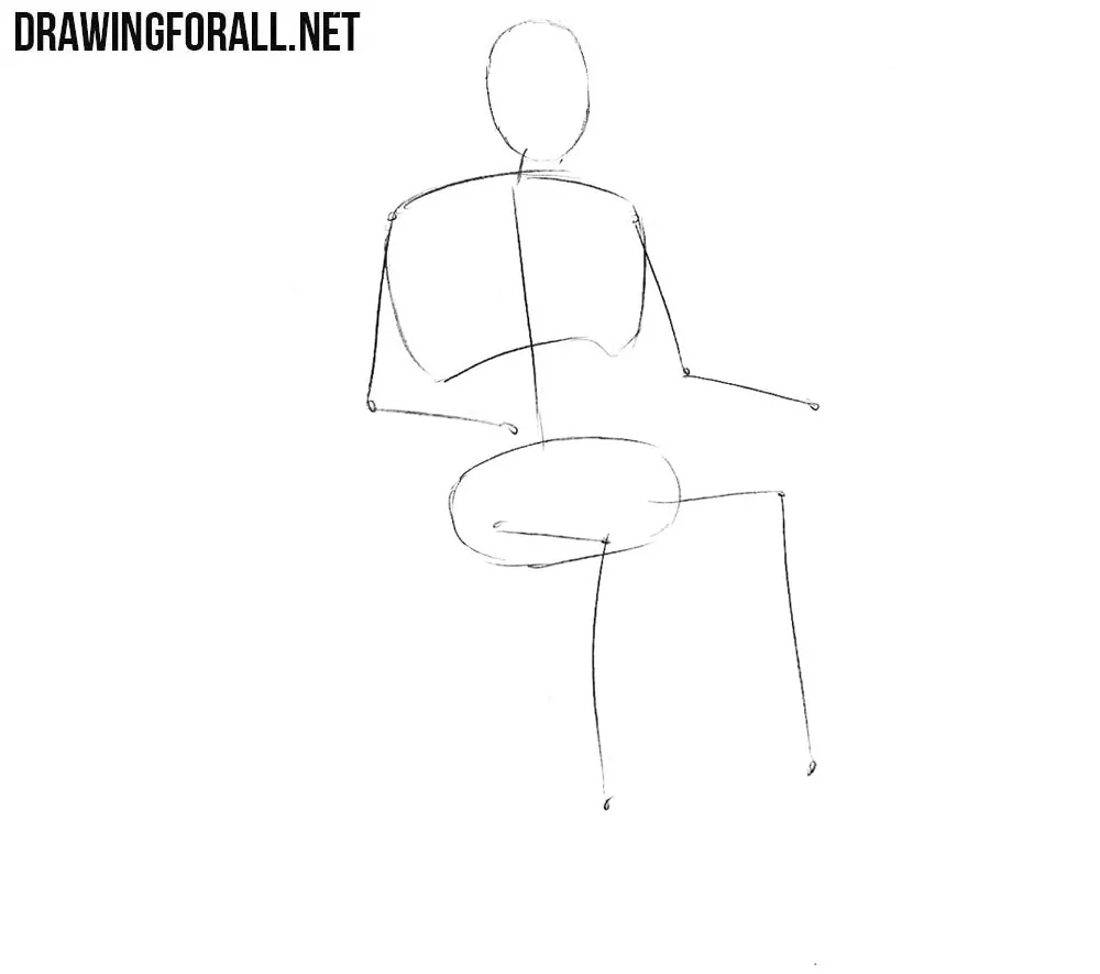 How to draw Professor X