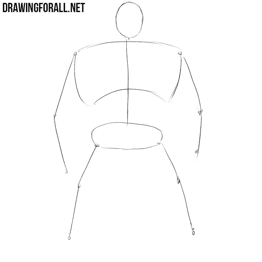 How to draw Sasquatch