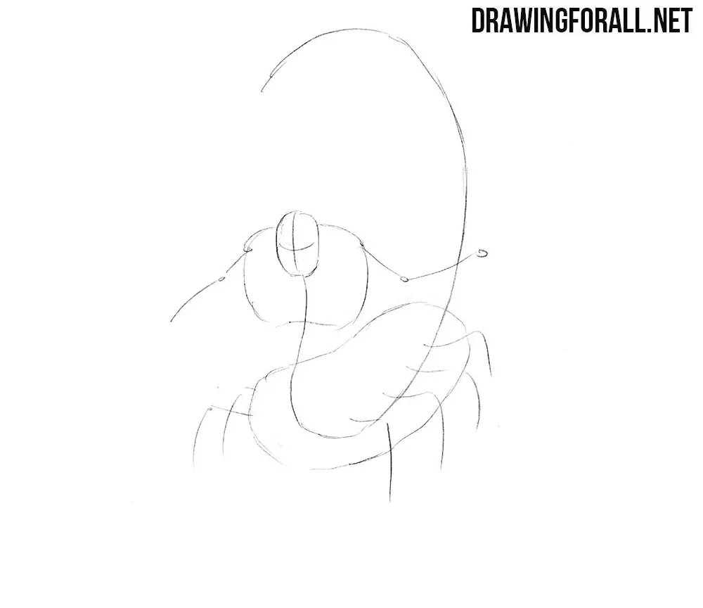 How to draw a Aqrabuamelu