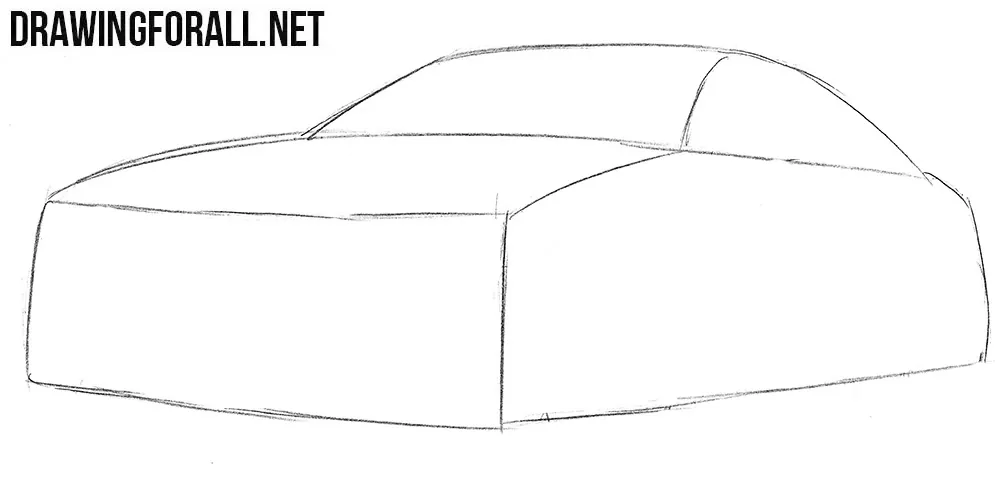 How to draw a BMW M4