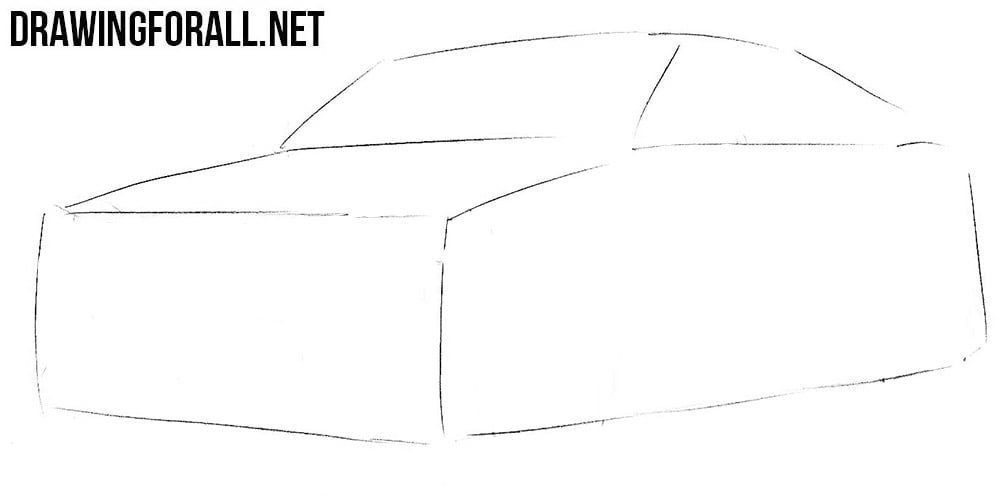 How to draw a BMW X6