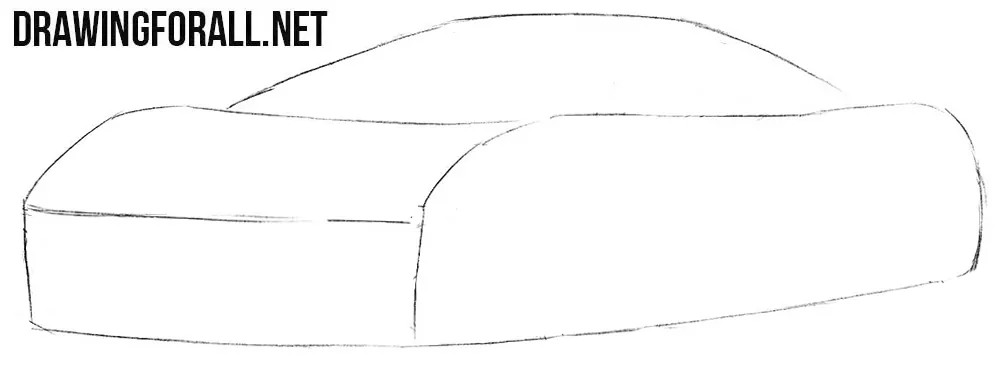 How to draw a McLaren 570s