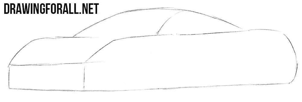 How to draw a McLaren 720s