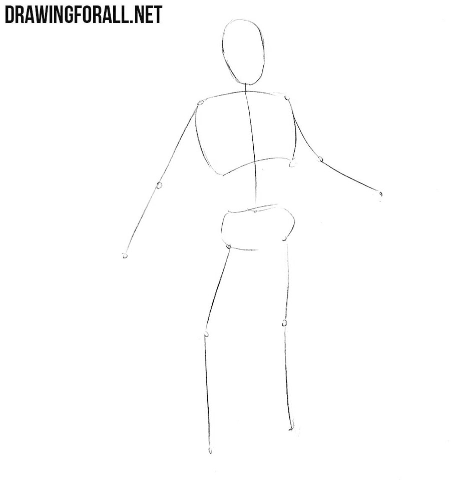 How to draw a Wendigo