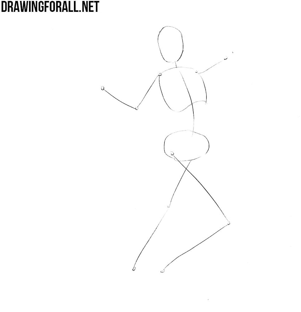 How to draw a mythical knight girl