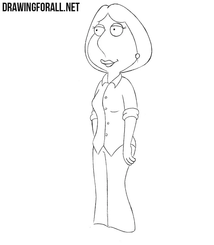 Lois Griffin drawing tutorial