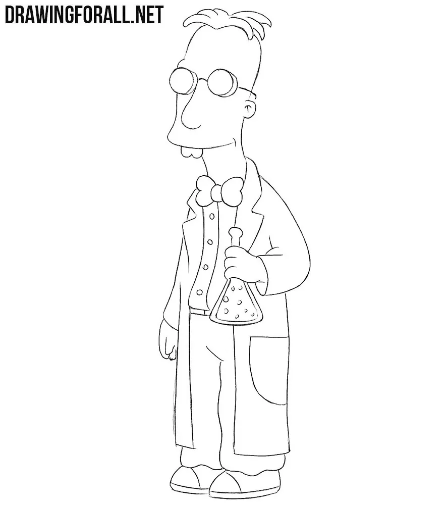 How to draw Professor Frink