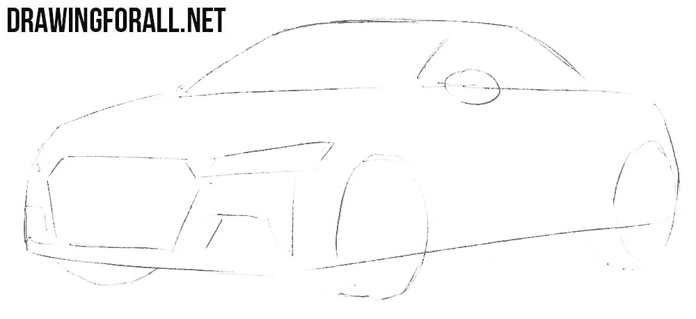 How to Draw a Coupe Audi