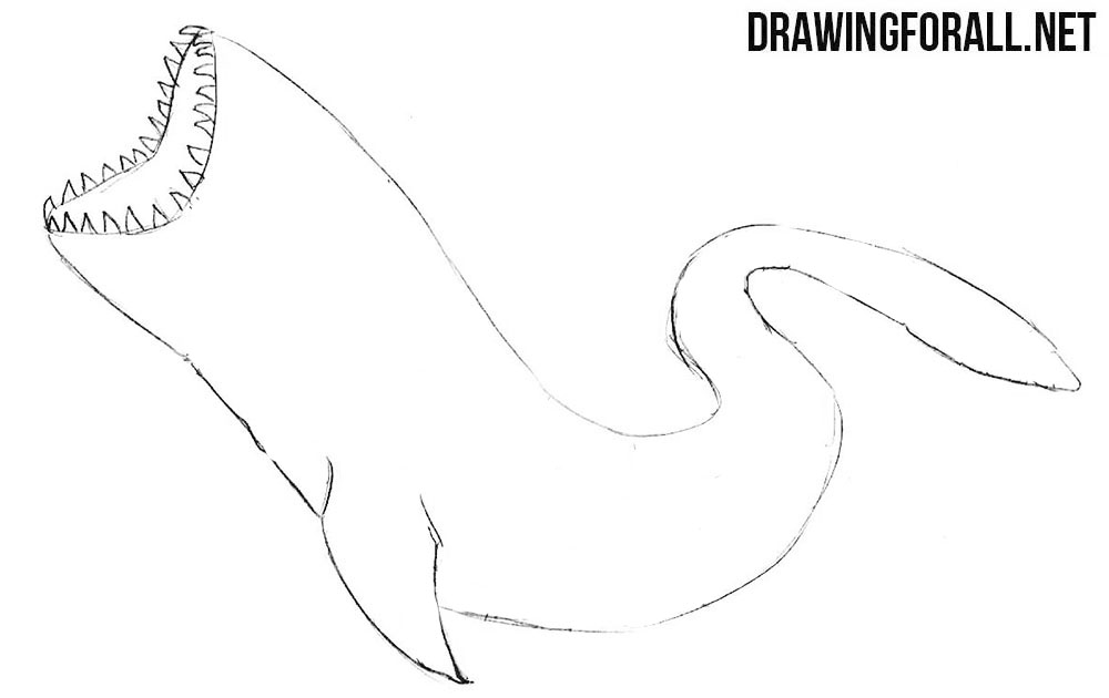 How to draw Charybdis step by step