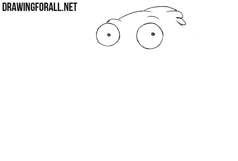 How to draw Klaus from american dad