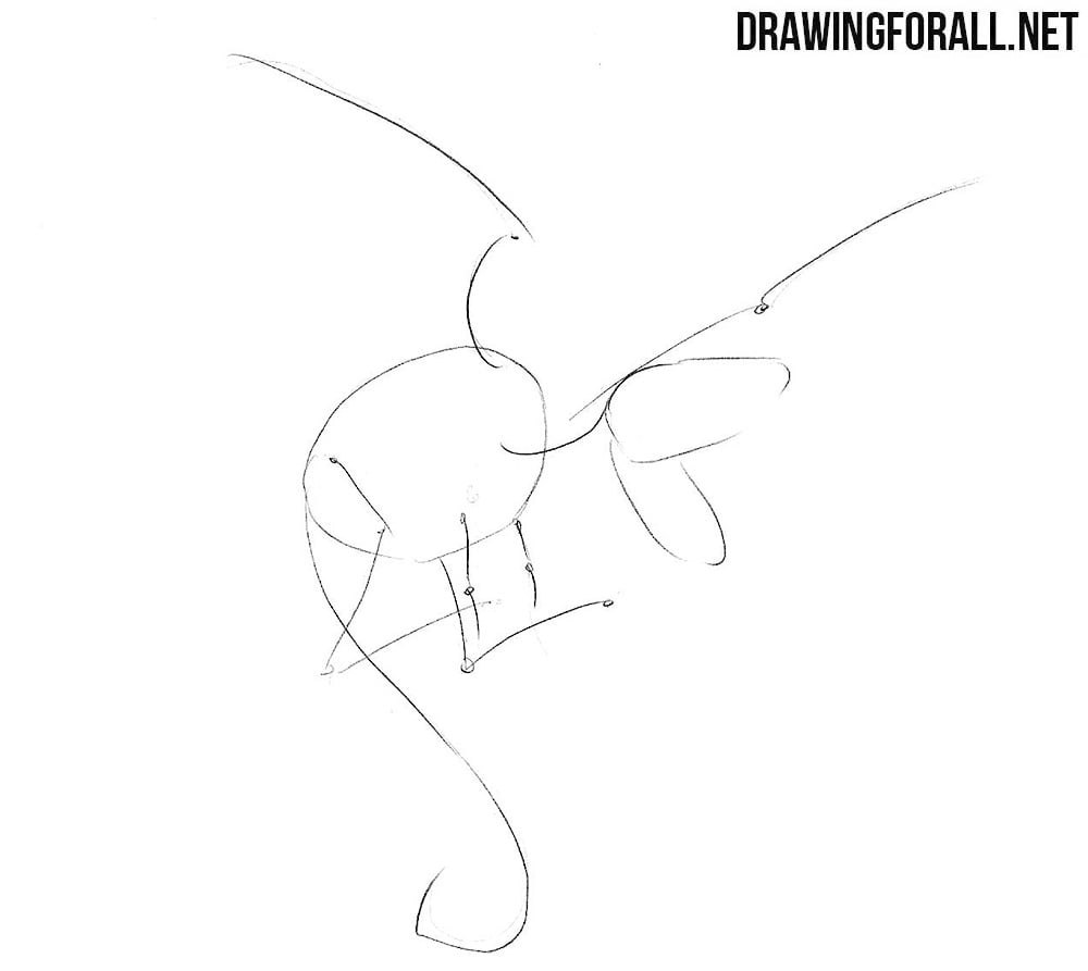 How to draw Lockheed from x men