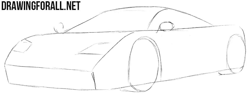 How to draw McLaren step by step