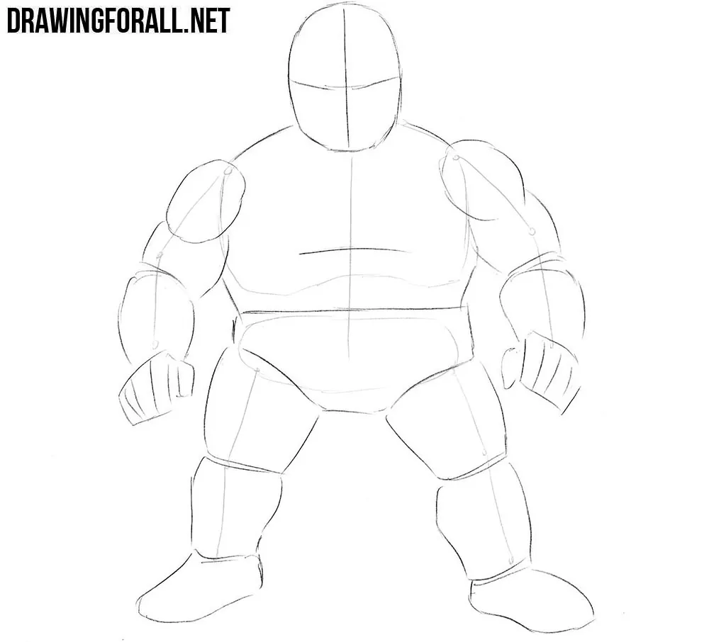 How to draw Puck from Marvel