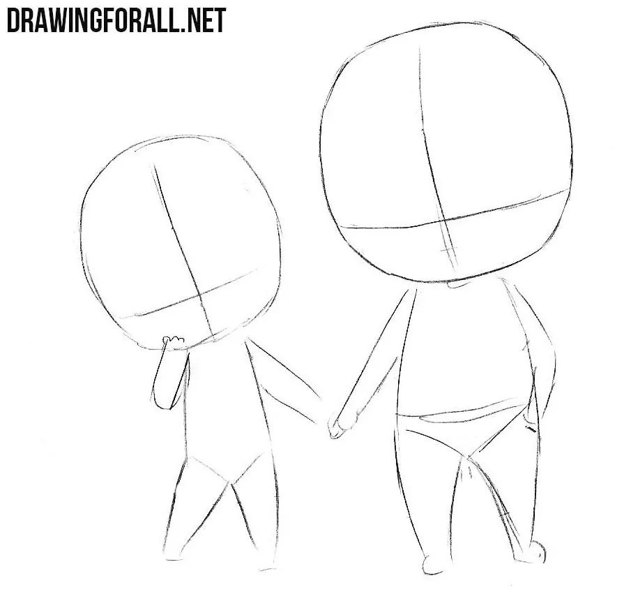 How to draw chibi love